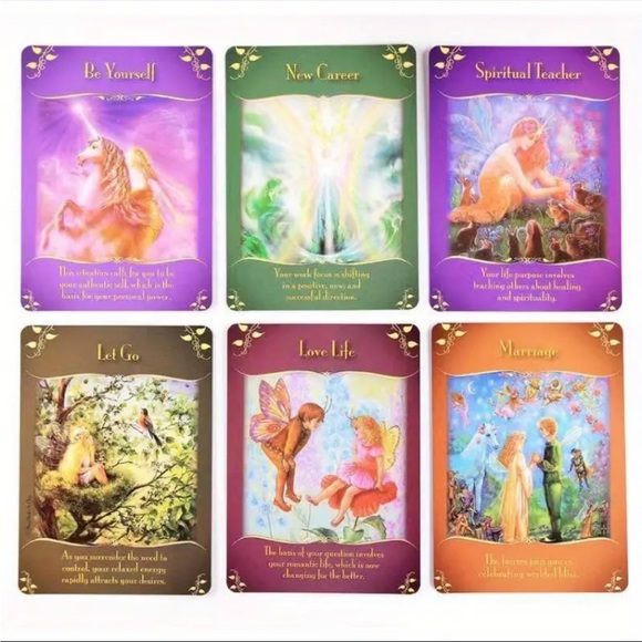 NWT Magical Messages from the Fairies Oracle Cards by Doreen Virtue - Picture 6 of 8